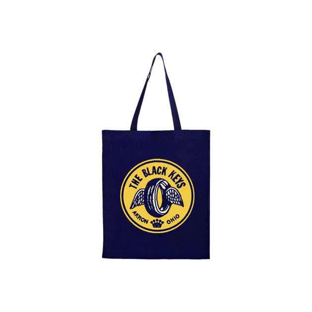 TIRE NAVY TOTE BAG The Black Keys UK Store
