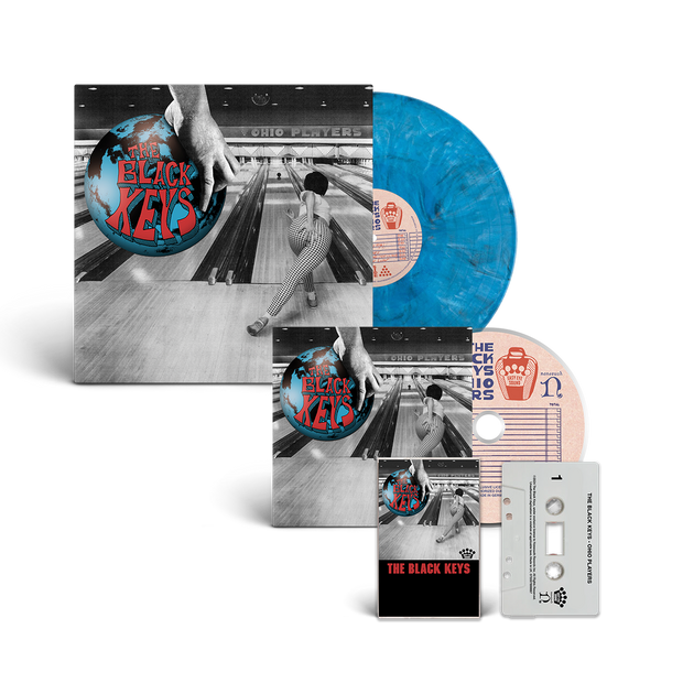 OHIO PLAYERS Cool Blue Vinyl + CD + Cassette Bundle