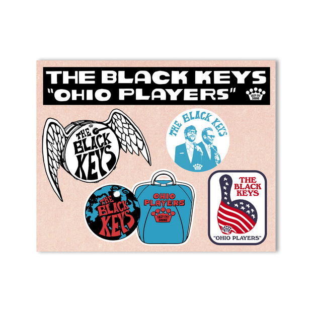 Ohio Players sticker sheet