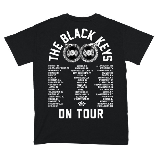 TBK BLACK ON REPEAT 2025 Tour tee