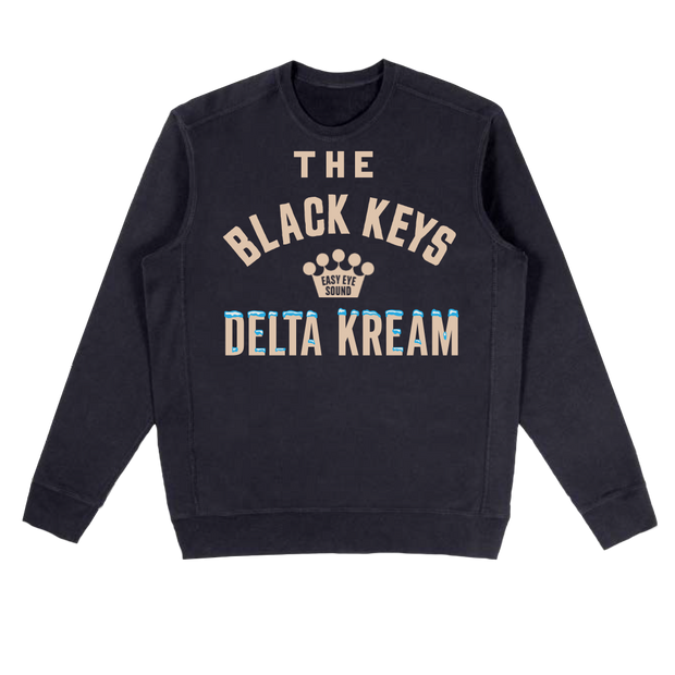 TBK Delta Kream Black Crewneck Sweatshirt